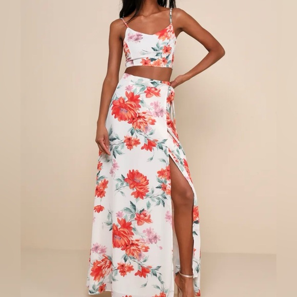 LULUS Two Piece Dress- Size SM - Picture 2 of 8